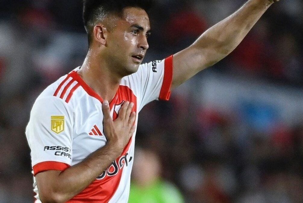 Pity Martínez y un regalo especial luego de la goleada ante Independiente